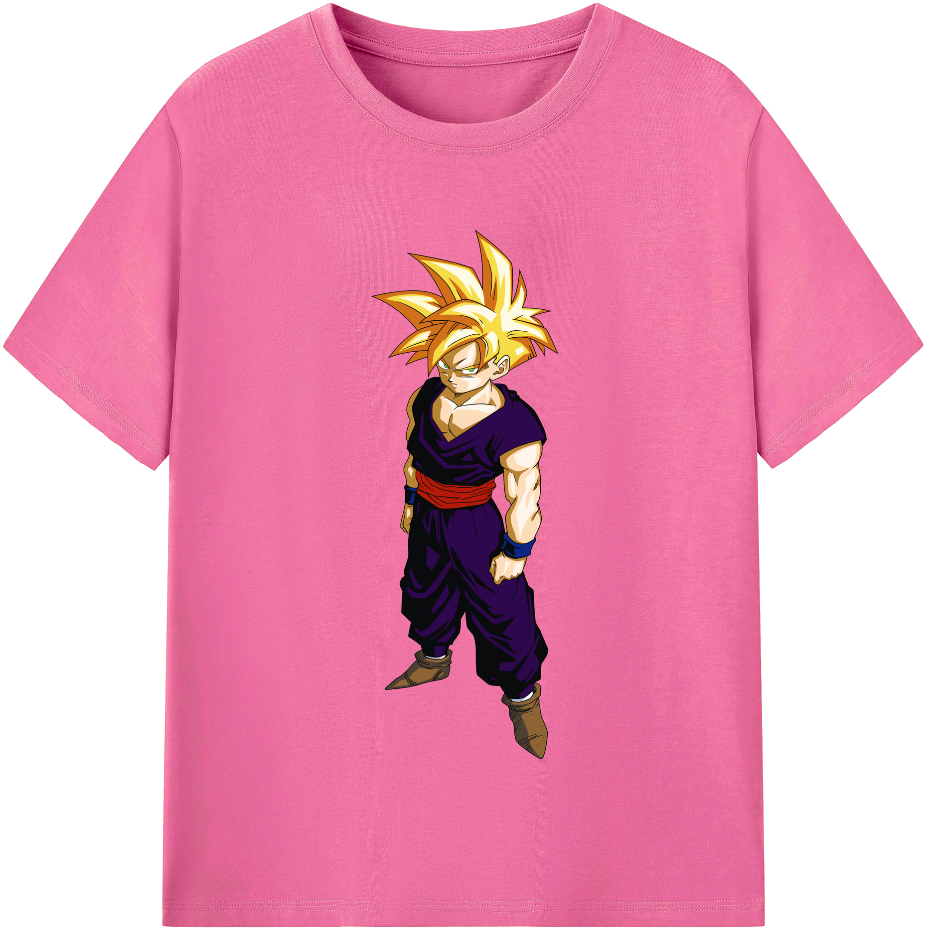 （画像用） ドラゴンボール ベジット DRAGON BALL Vegetto レディースカジュアルプリントTシャツ（綿100％）